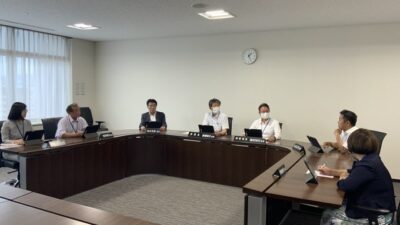 6月定例会に向けた議案説明会